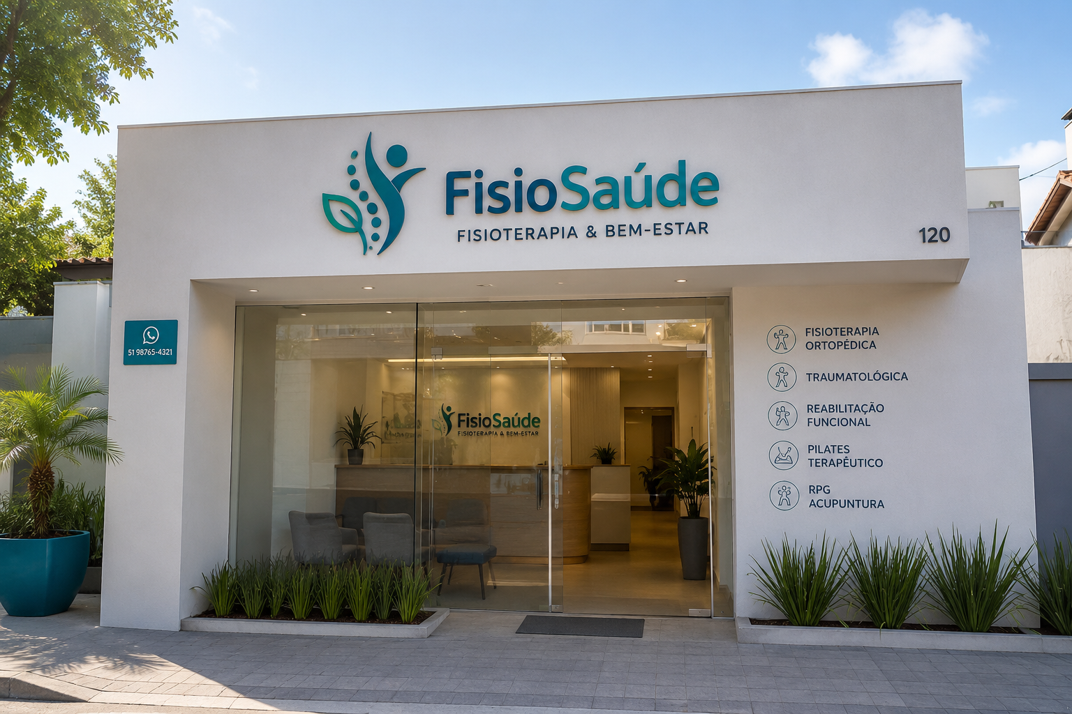 Fachada da Clínica